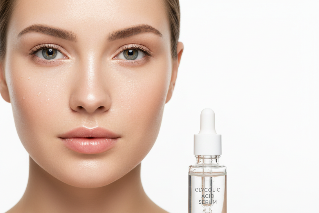Acide glycolique sur peau claire : bienfaits, risques et dosage adapté