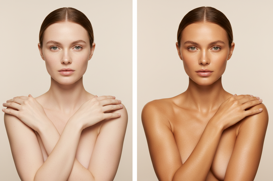 Peau claire et autobronzant : comment bronzer sans soleil sans effet orange