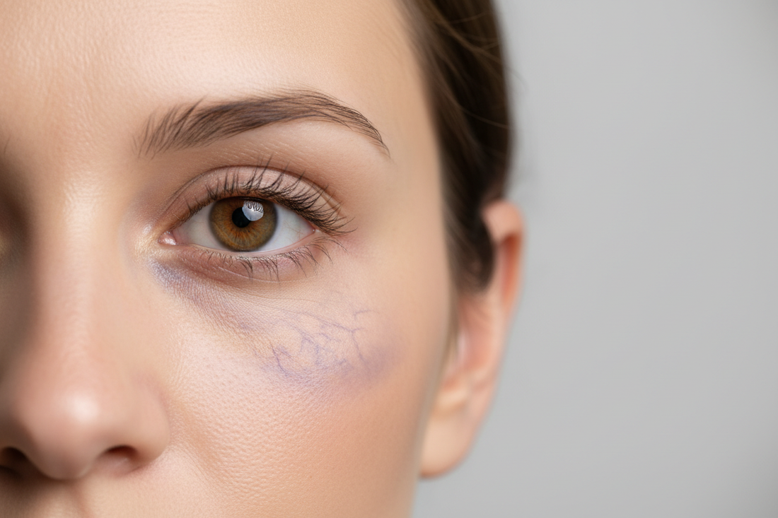 Contour des yeux sur phototype I : pourquoi les cernes bleutés sont plus visibles et comment les atténuer