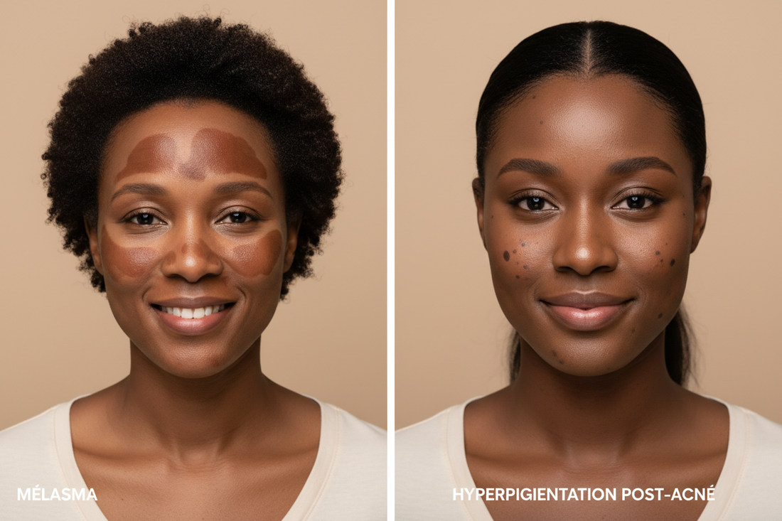 MELASMA vs HYPERPIGMENTATION POST ACNEE : comment faire la différence et traiter