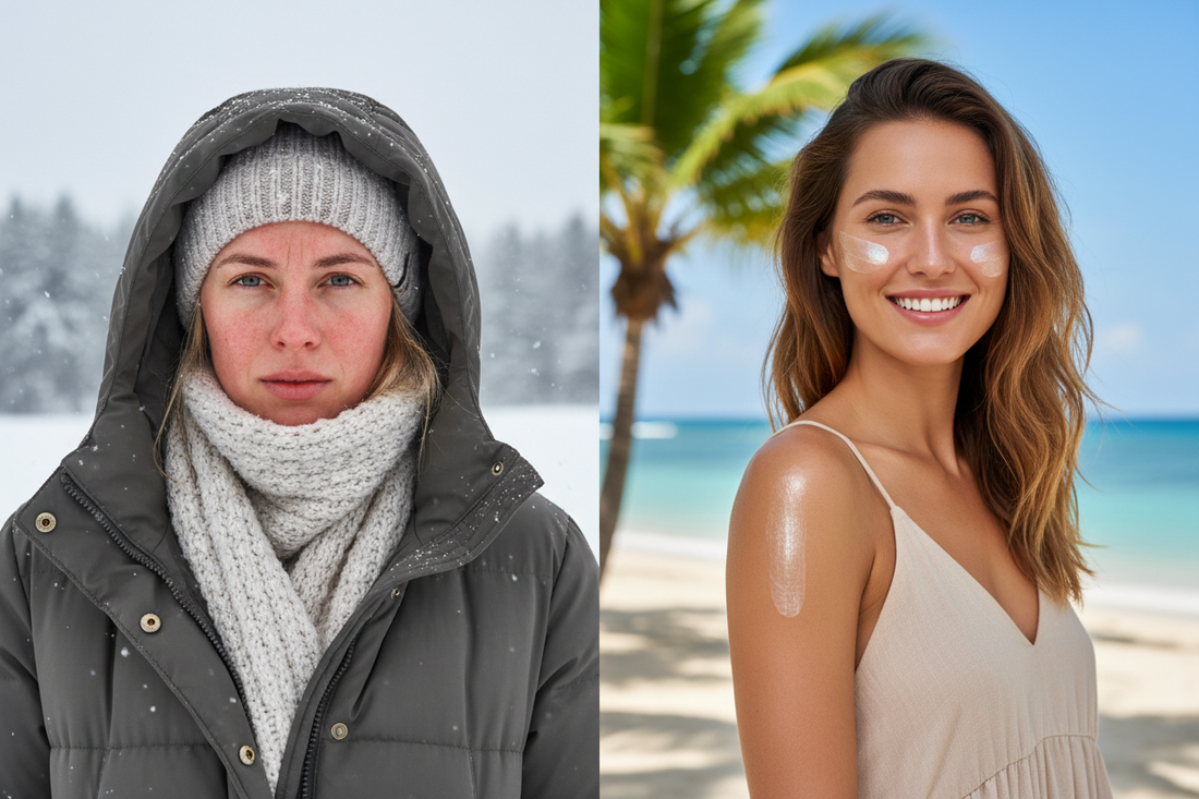 Peau claire en hiver : comment adapter sa routine au froid
