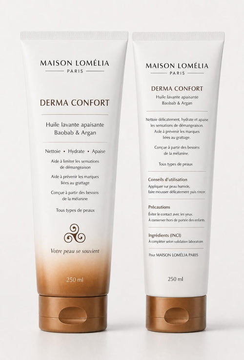 Derma Confort — Huile Lavante Apaisante Baobab & Argan Maison Lomélia Paris